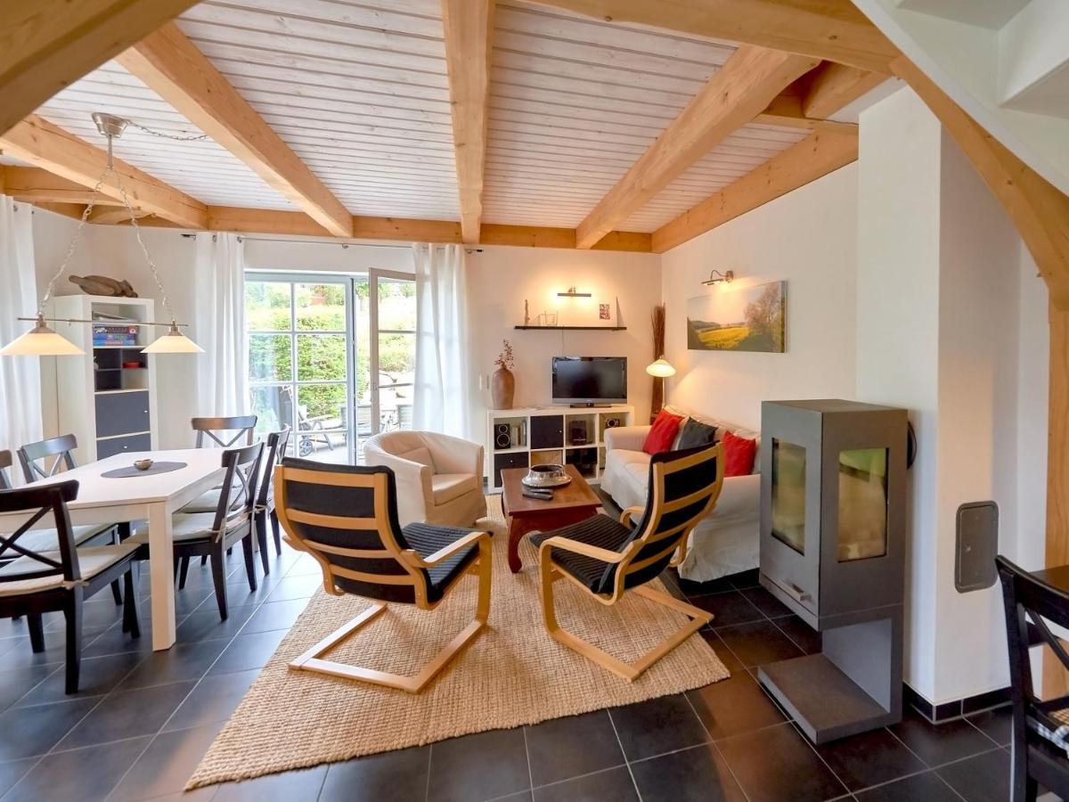 Fachwerkhaeuser Seedorf - Haushaelfte "Sophie Charlott" Mit Kamin Und Terrasse Luaran gambar