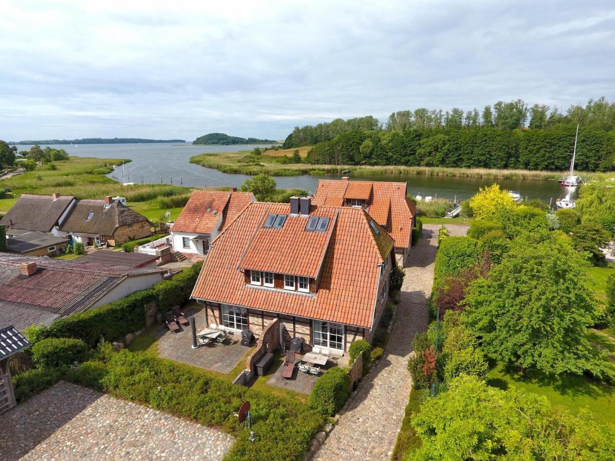 Fachwerkhaeuser Seedorf - Haushaelfte "Sophie Charlott" Mit Kamin Und Terrasse Luaran gambar